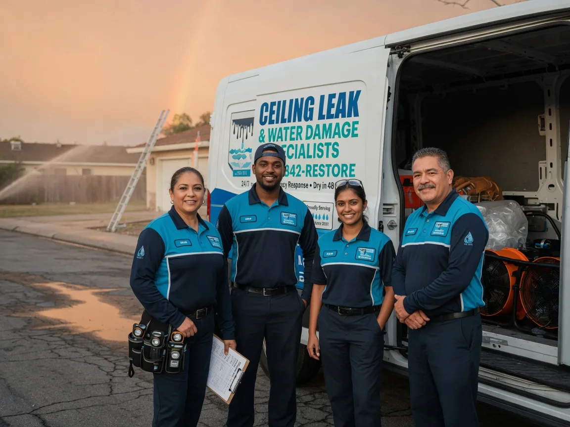 Ceiling Leak Cleanup company in El Granada, CA